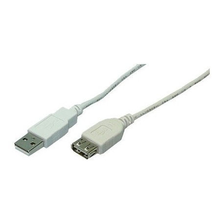 LogiLink USB 2.0 Cable USB-A male - USB-A female 5m (CU0012)