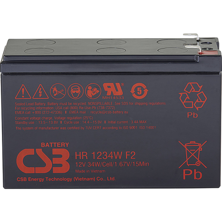 Μπαταρία UPS CSB HR1234W F2 12V 9Ah